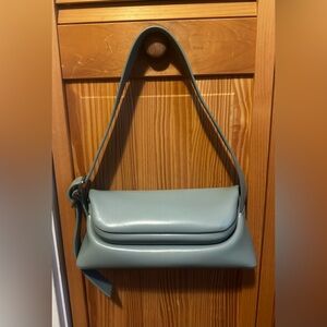 Osoi Shoulder Brot Bag, Misty Blue, like new